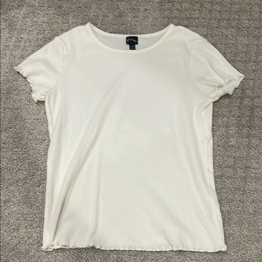 art class White Fitted Short Sleeve T-Shirt